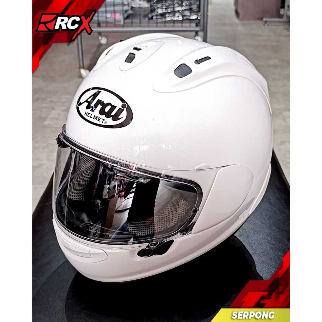 Helm Arai RX7X XO Glass White Helmet Original Second Bekas 2ND RCX