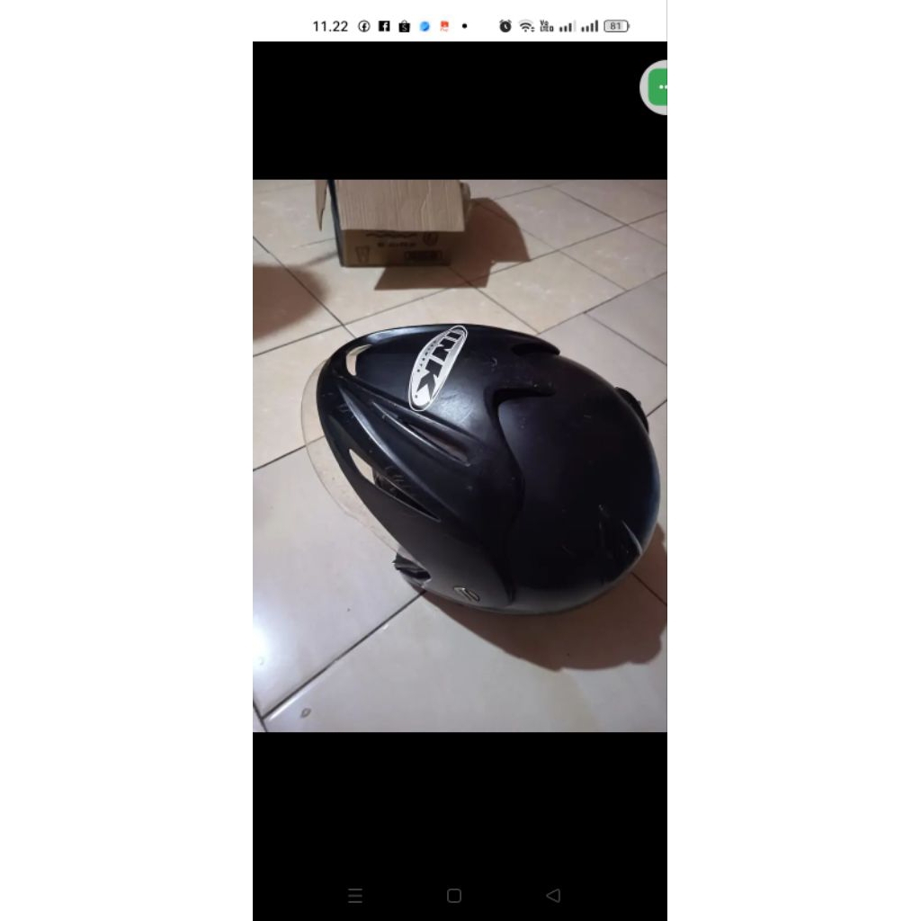 Helm ink ORI hitam second