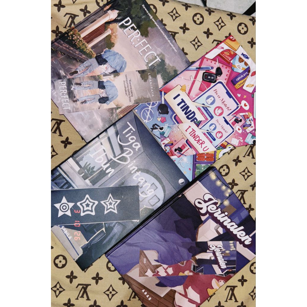 Novel Nomin ANTARIKSA, KINGDOM, JERINALEN, CASSE, TEMEN HIDUP original + Freebies