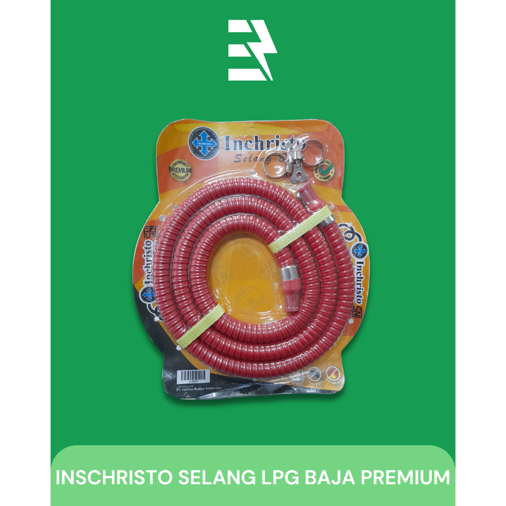 Inchristo Selang LPG Baja Premium Tebal SNI