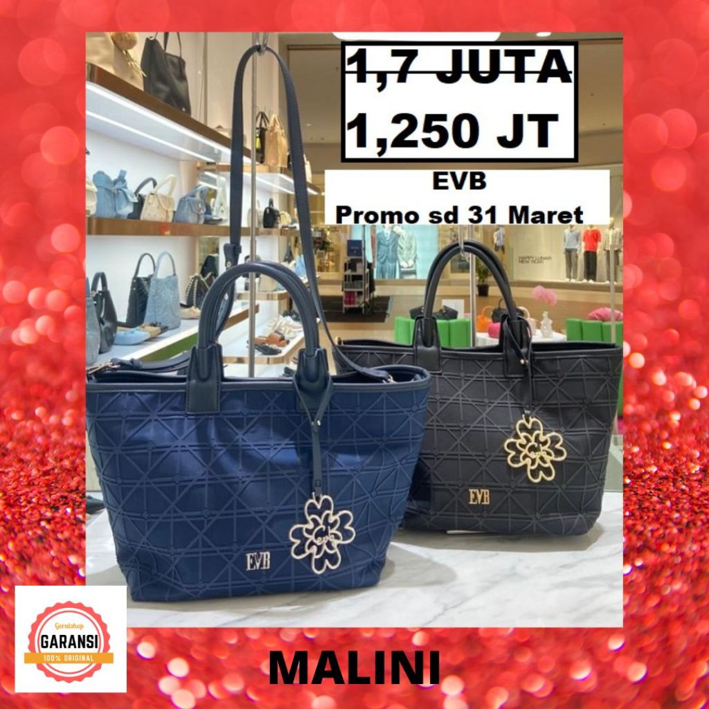 Tas wanita sale EVB satchel bag seri NARISA evb original 100%