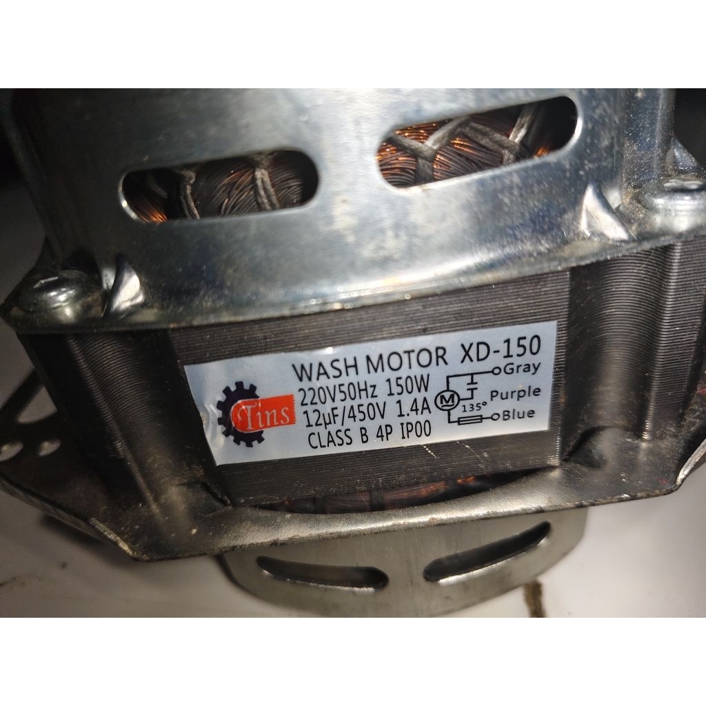 NEW DINAMO MESIN CUCI SAMSUNG SATU TABUNG + CAPACITOR