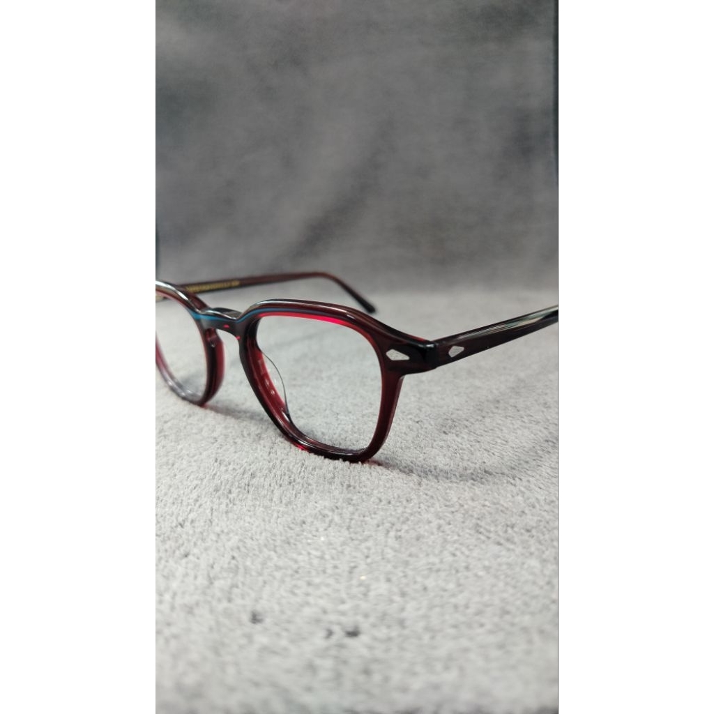 kacamata frem original moscot vantz col.burgundy(size 50-21-148)