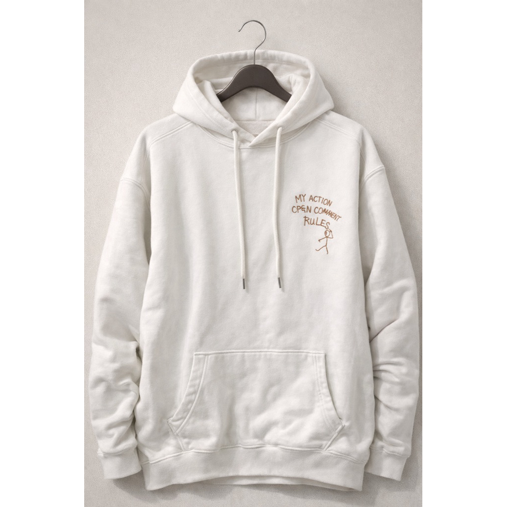 hoodie compagno art bordir