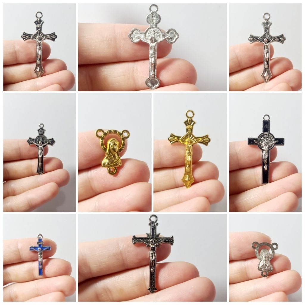 LIONTIN SALIB UNTUK GELANG KALUNG ROSARIO/HERCES ROSARIO