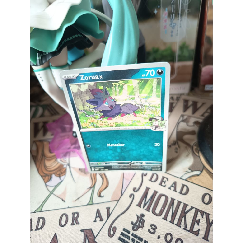 Zorua N 111/193 - No Foil - Pokemon TCG Indonesia