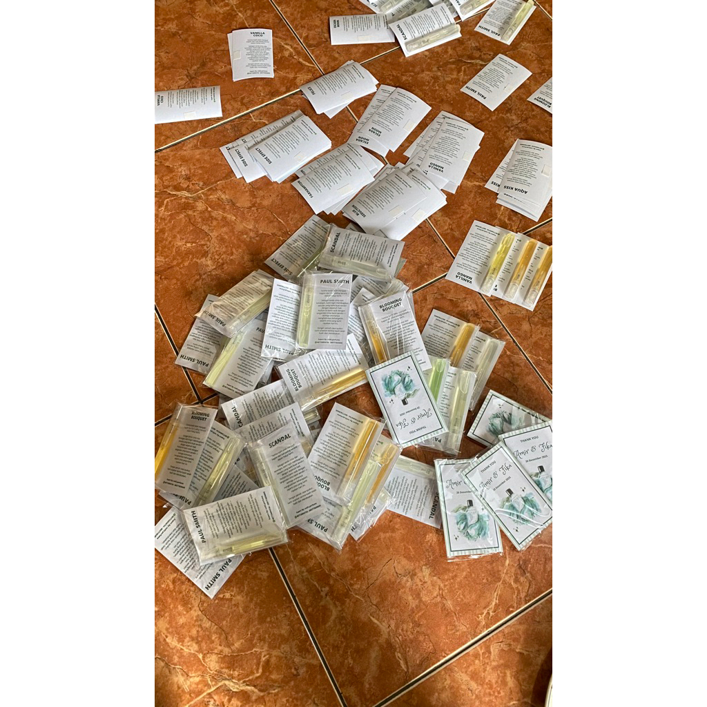 souvenir parfum 5ml khusus event dan THR