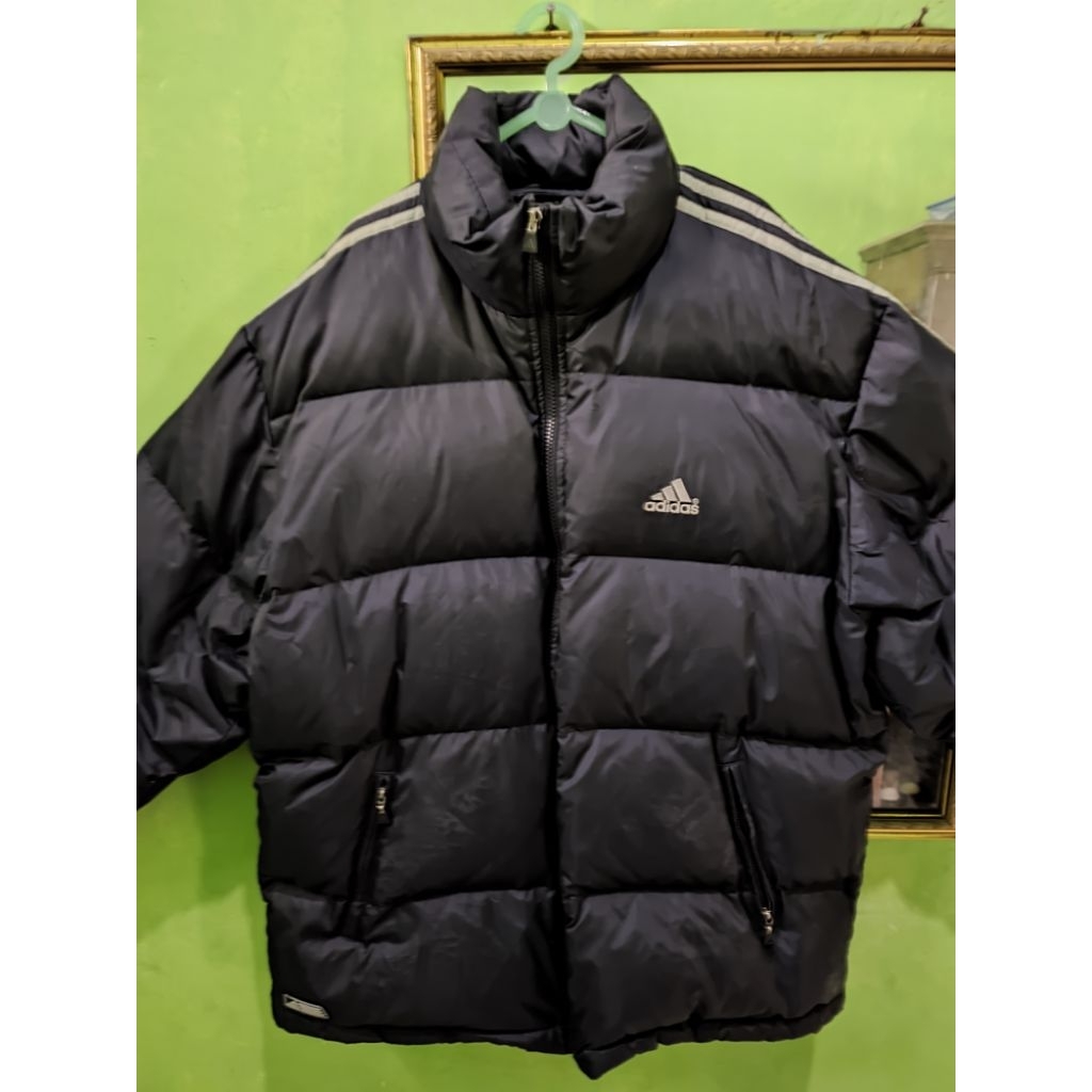Jaket Bulang Adidas Warna Dark Navy