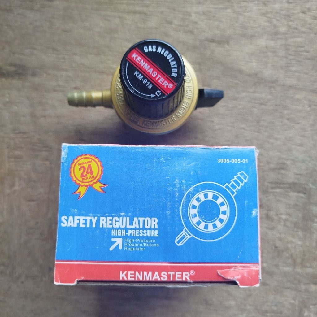 Kepala Regulator Gas / Kenmaster High Pressure Tanpa Meter KM-919