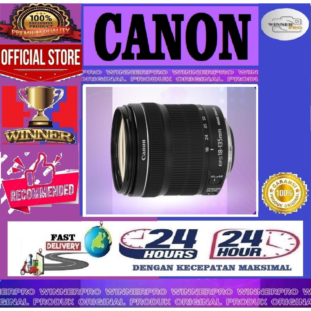 Lensa Canon 18-135mm STM 18-135mm stm