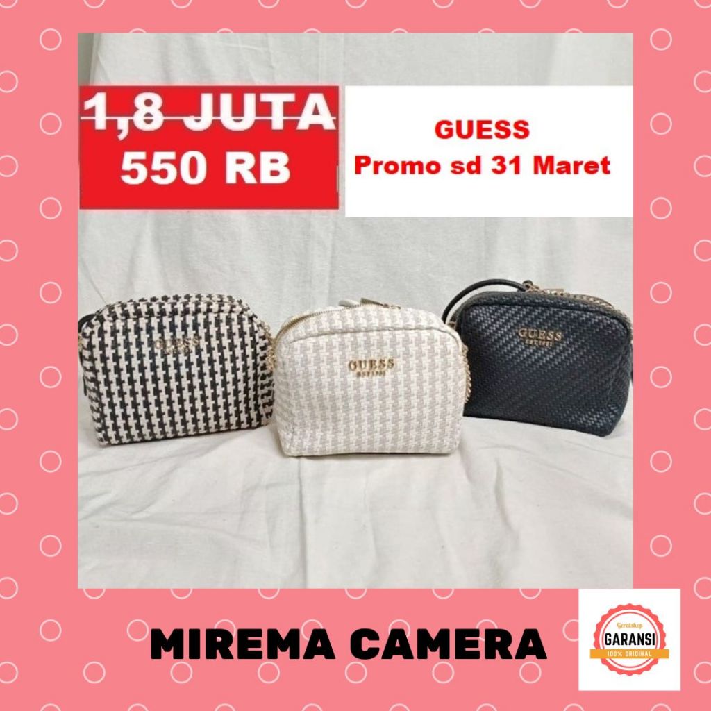 Tas Guess wanita seri MIREMA CAMERA sling bag sale original store