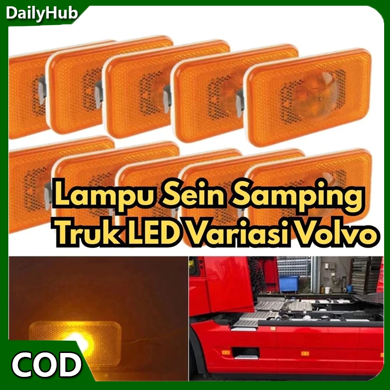 Lampu sein samping truk  Lampu hias LED truk  Lampu truk Volvo