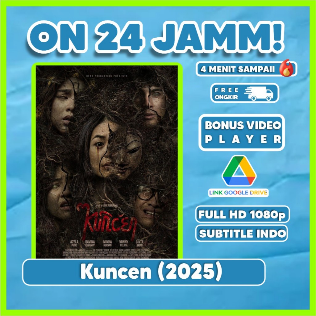 Kuncen (2025) FULL HD Horor indonesia insidious  bluray kuasa gelap film indonesia film Komedi