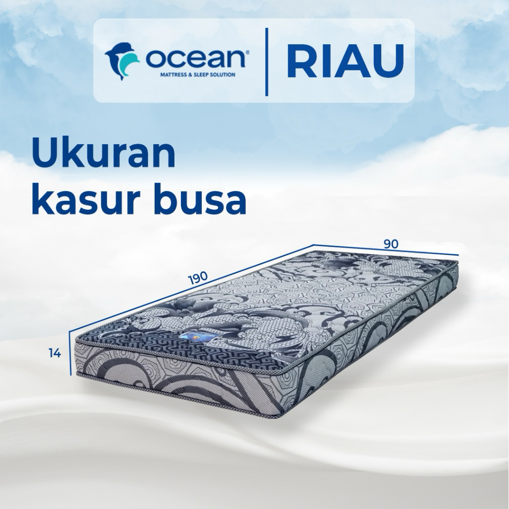 Kasur Busa Ocean Rebonded | Ukuran 180x200x20 CM