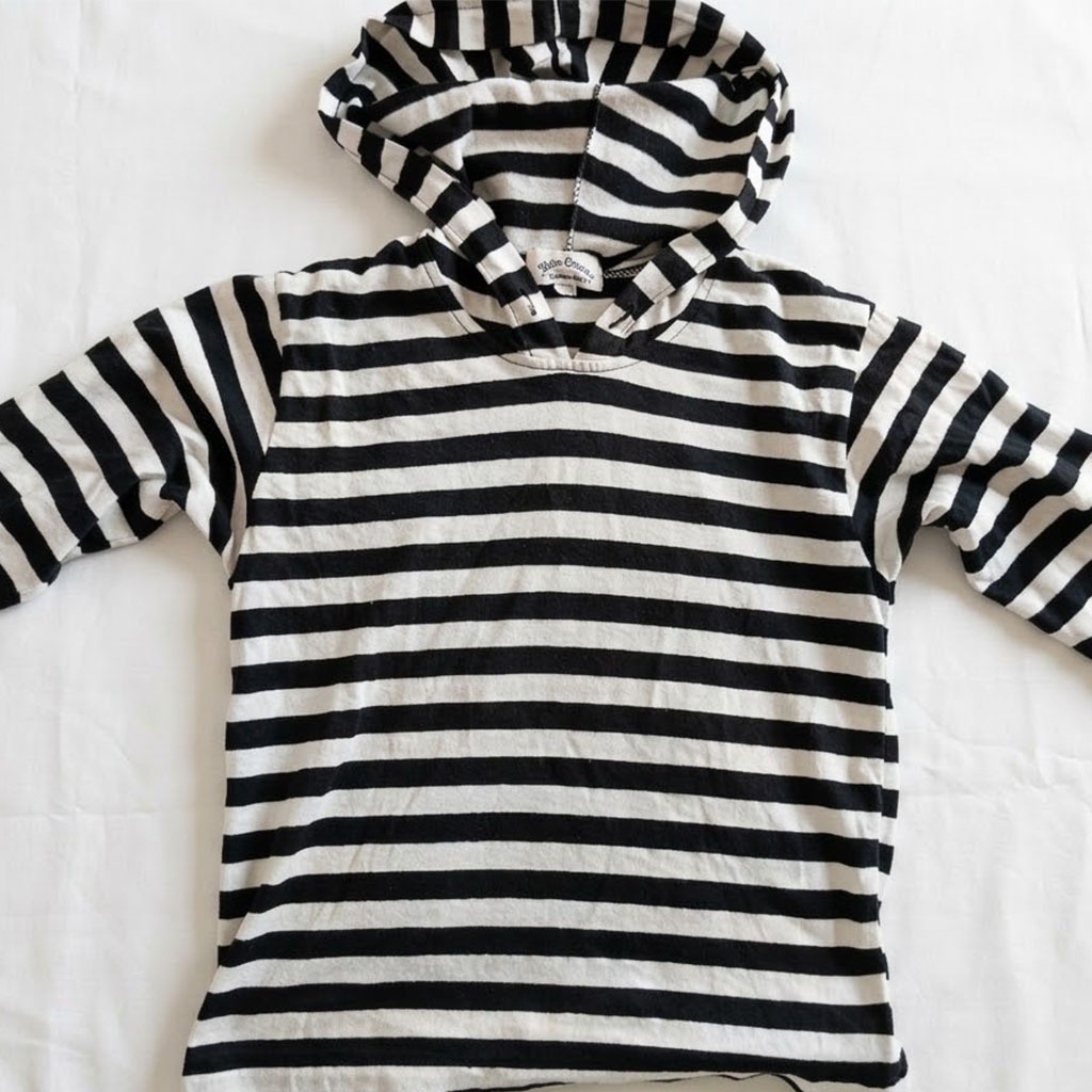 Black Gingham Stripe Korean Japanese Visual Kei Style Top