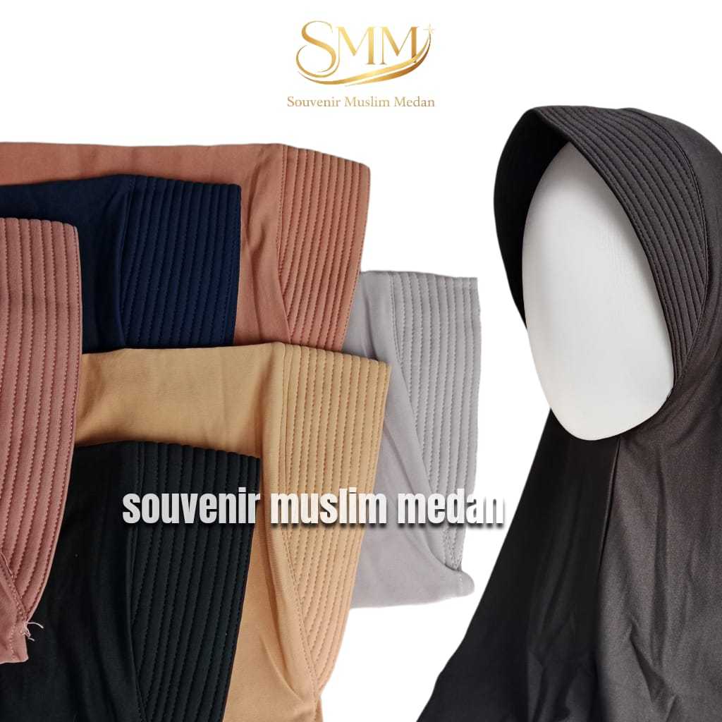 hijab anak sekolah / jilbab bergo hamidah anak / jilbab anak