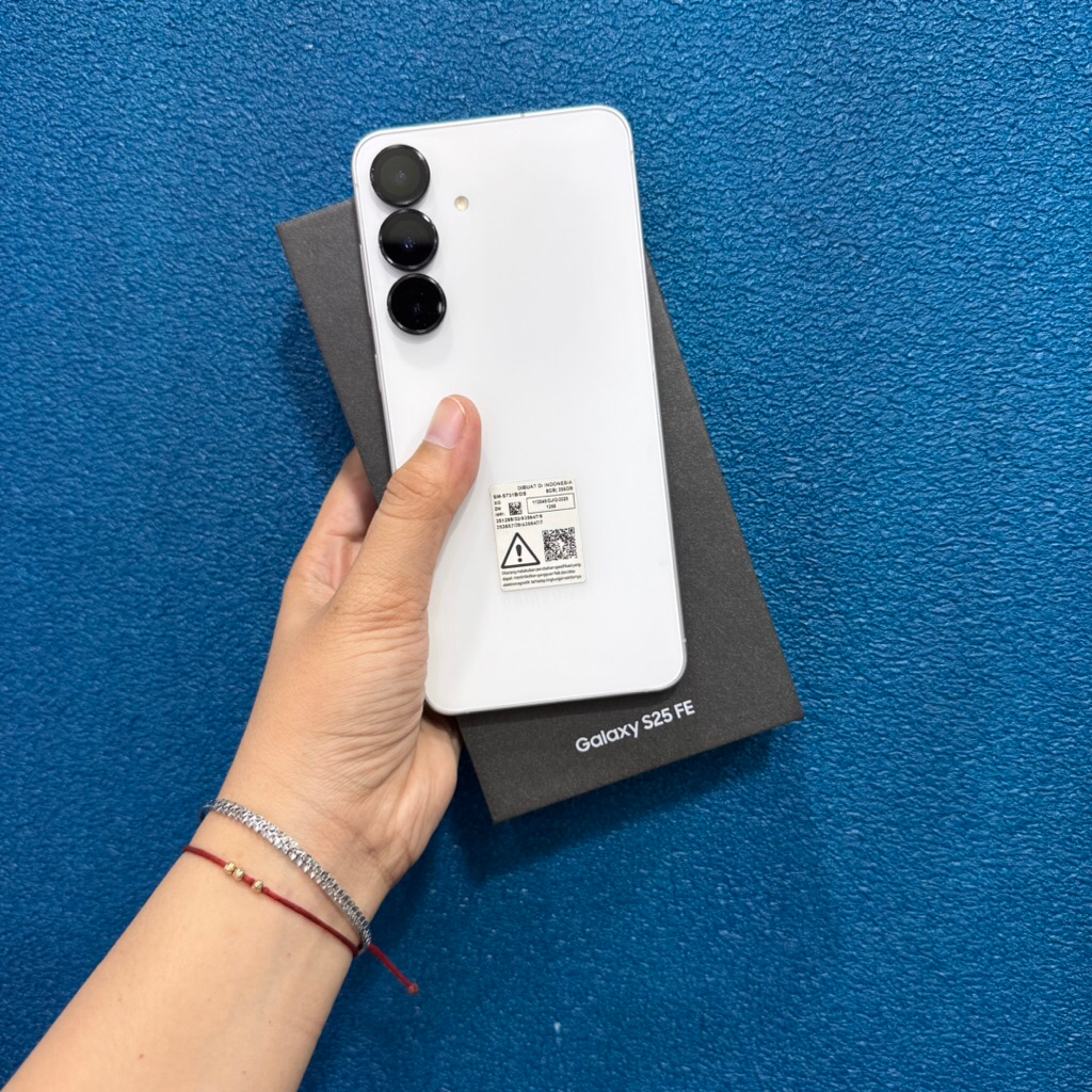 Samsung S25 Fe 5g 8/256gb second bekas pakai normal fullset ori