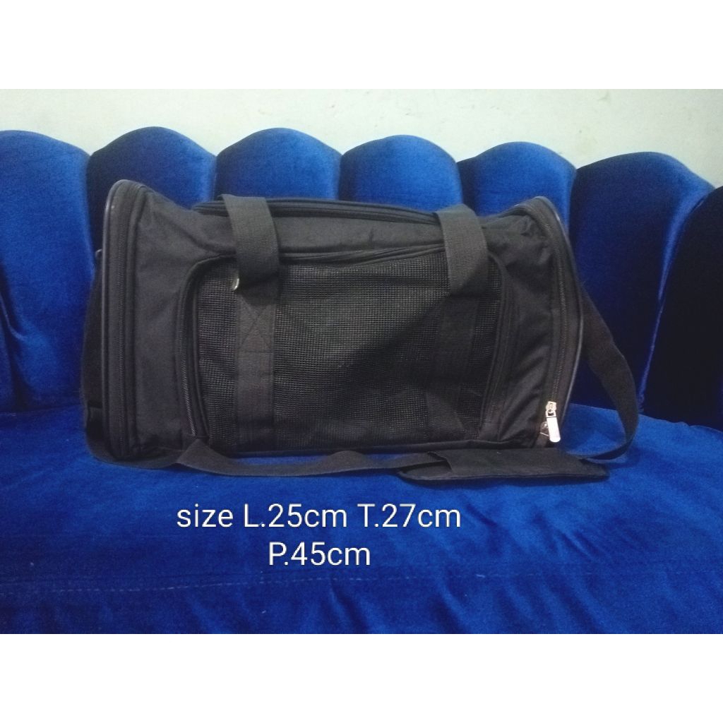 Tas hewan/tas kucing,anjing/tas travel transparan