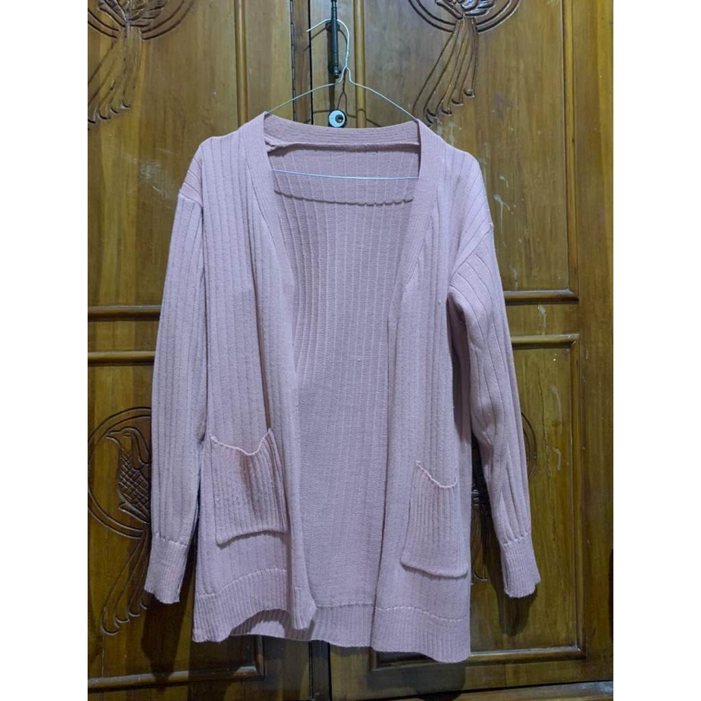 Preloved Cardigan Pink