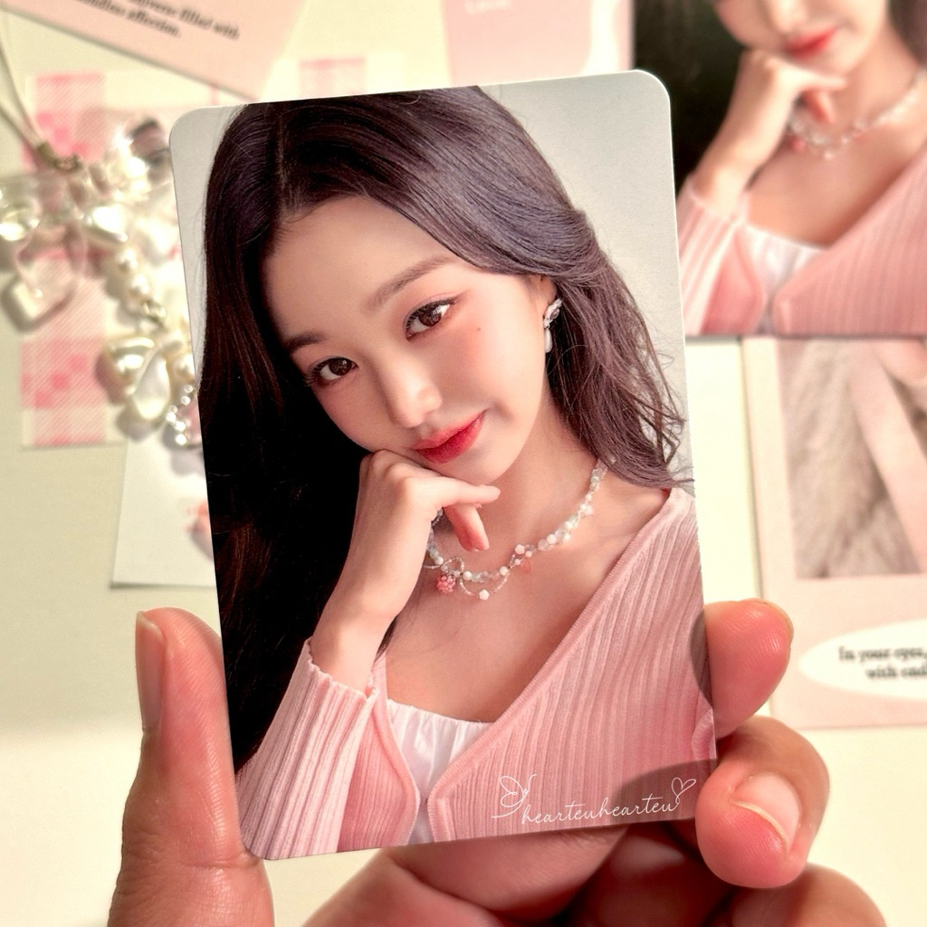 hearteuhearteu — [READY STOCK] IVE Jang Wonyoung Official Photocard from POB QQ Draw 4 Star B4 era S