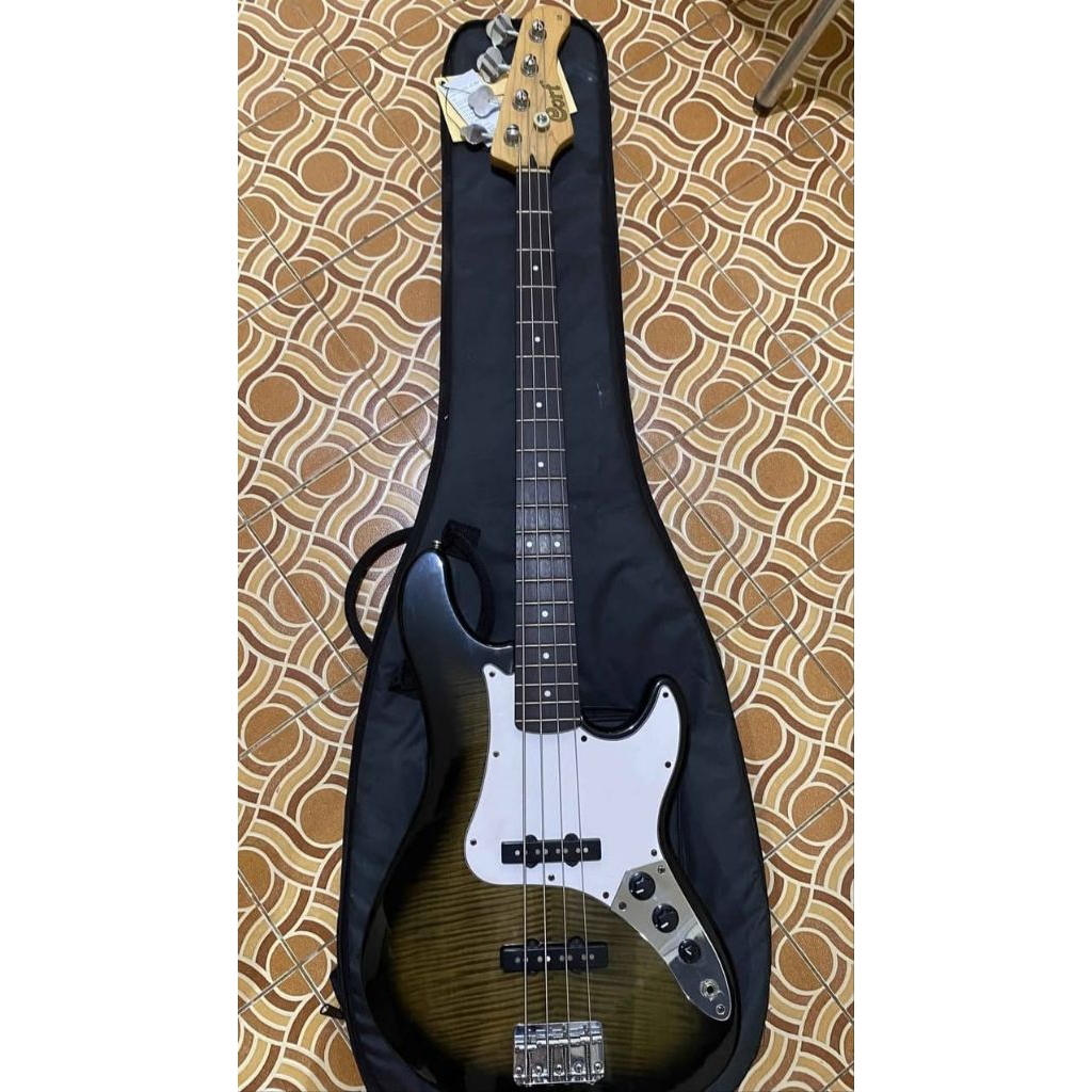 gitar bass cort GB24jj original mulus