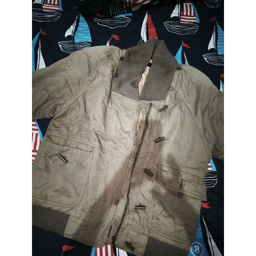 JAKET BAHAN KATUN EMPUK