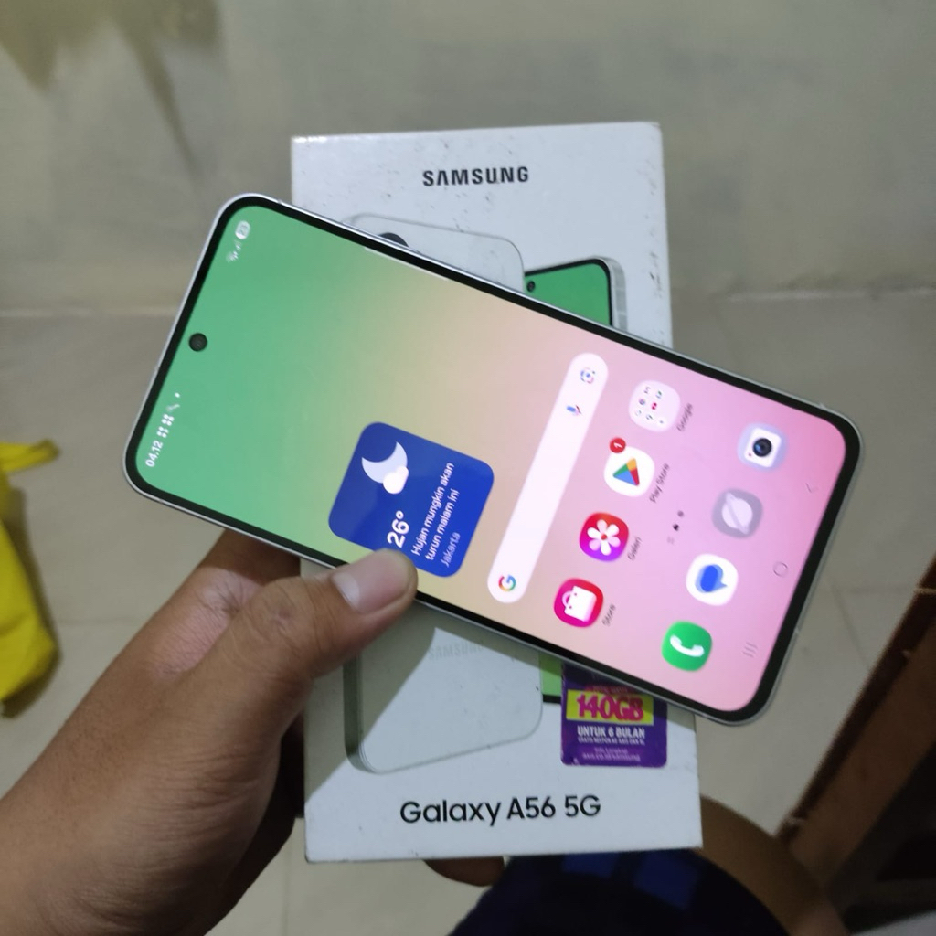 Samsung A56 5g ram 8/256||12/256 second fullset original resmi garansi panjang