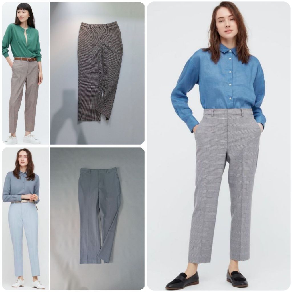 UNIQLO Smart 2Way Stretch Ankle Pants  (L-XL)