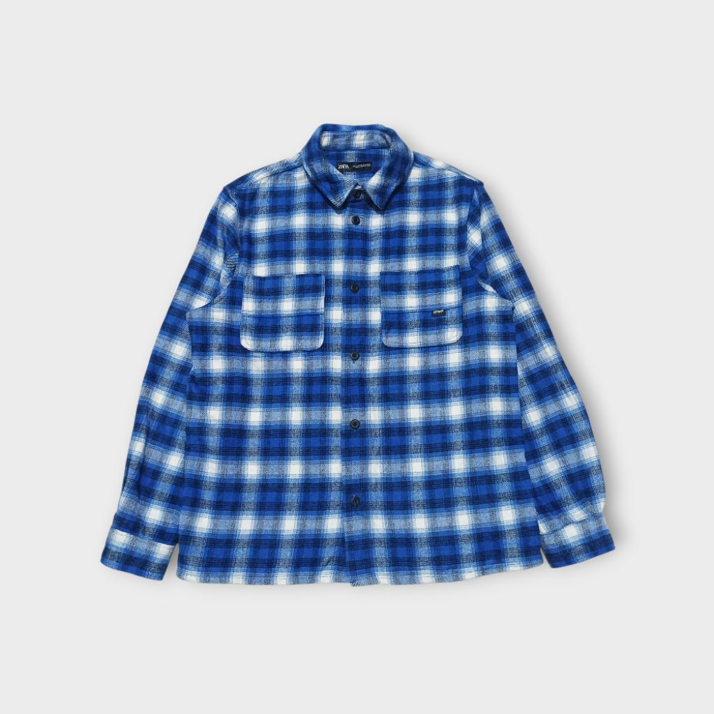 ZARA outer Flanel woll tebal