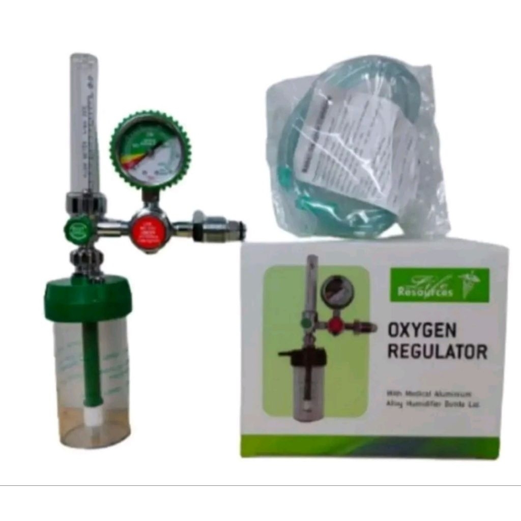 Regulator oksigen medis / regulator oksigen tabung / regulator oksigen