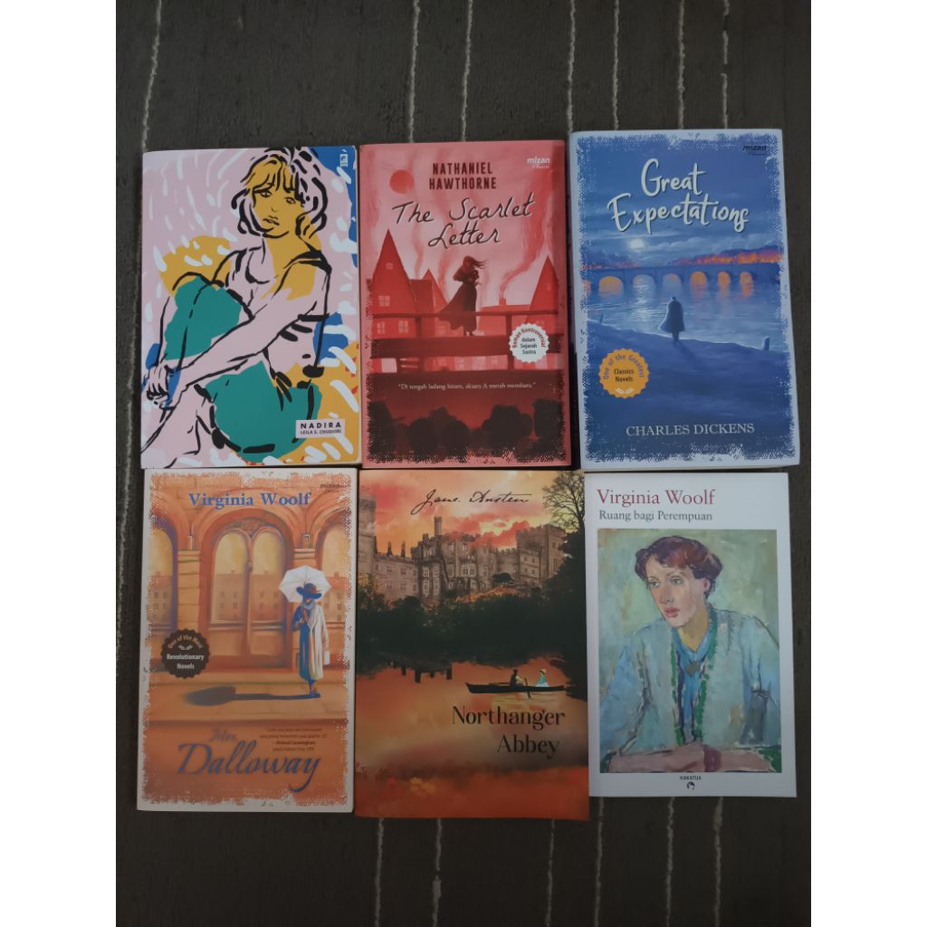 NOVEL PRELOVED BEKAS MURAH NOVEL KLASIK NOVEL INDONESIA NADIR THE SCARLET LETTER GREAT EXPECTATIONS 