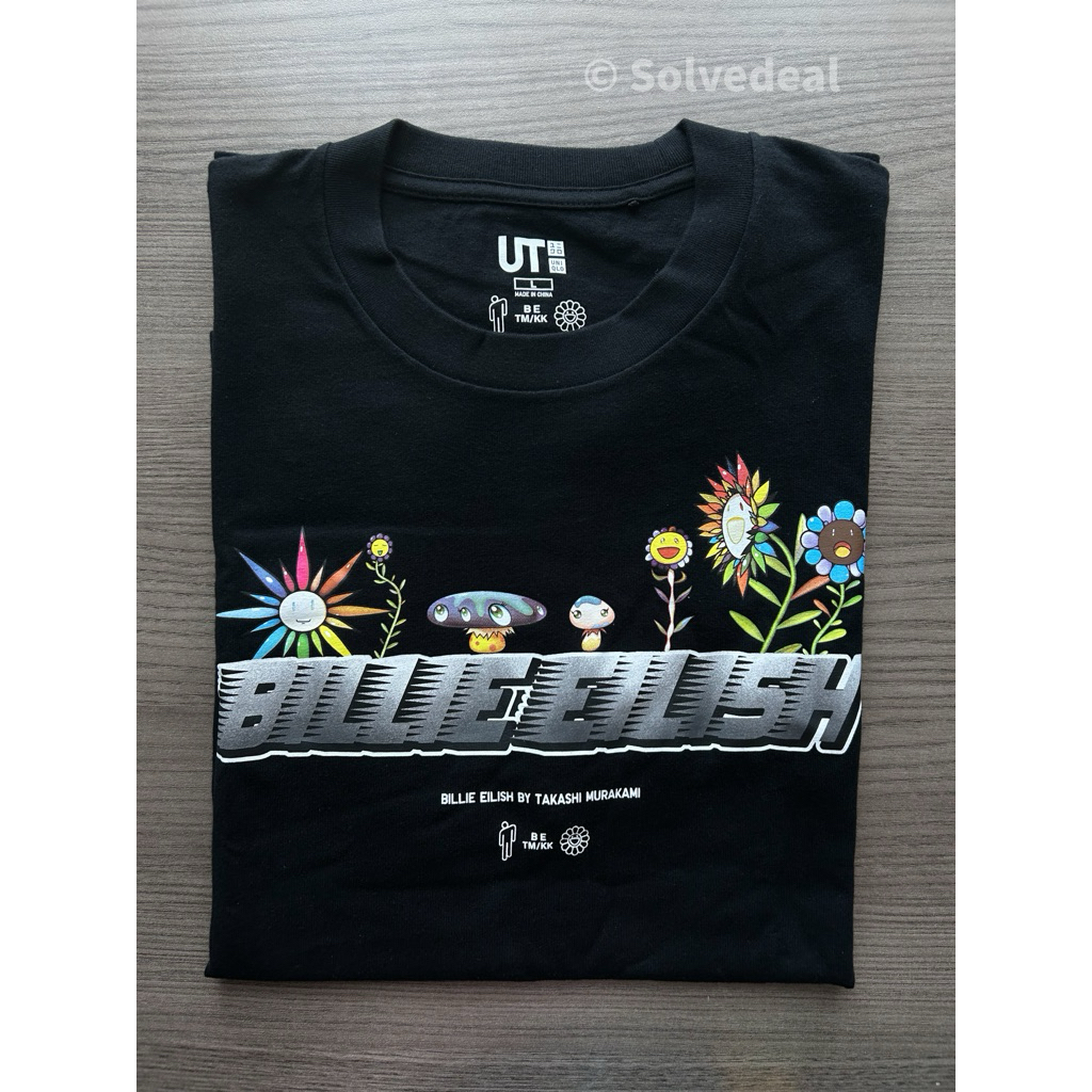 Uniqlo Billie Eilish T-Shirt Original — Special Collaboration Size L