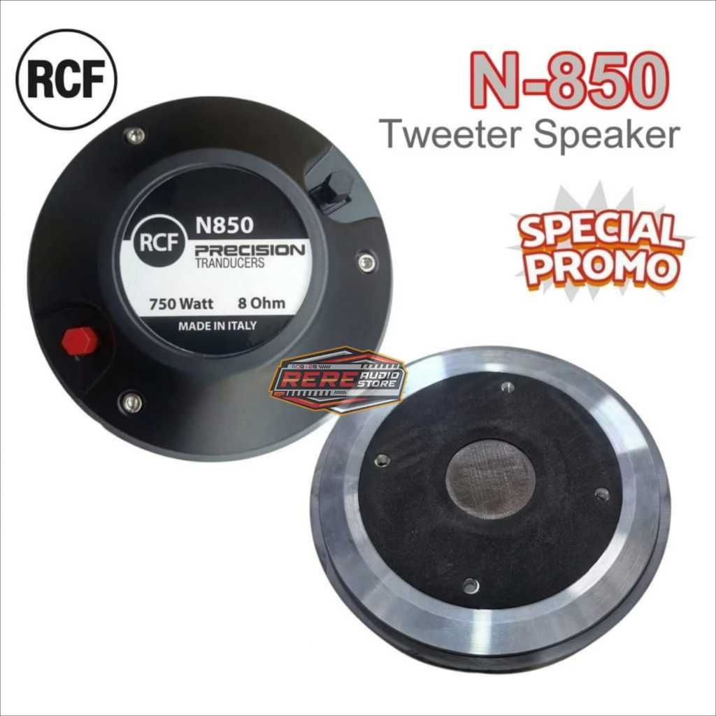 Speaker Tweeter RCF N850 3inch / Tweter RCF N 850 3'' 750watt Model Baut Original