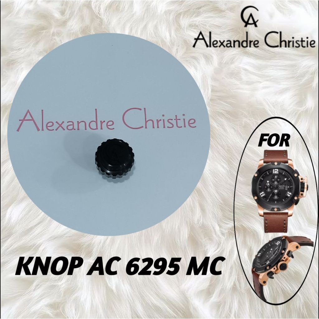 Knop / crown Alexandre Christie original 6295 MC