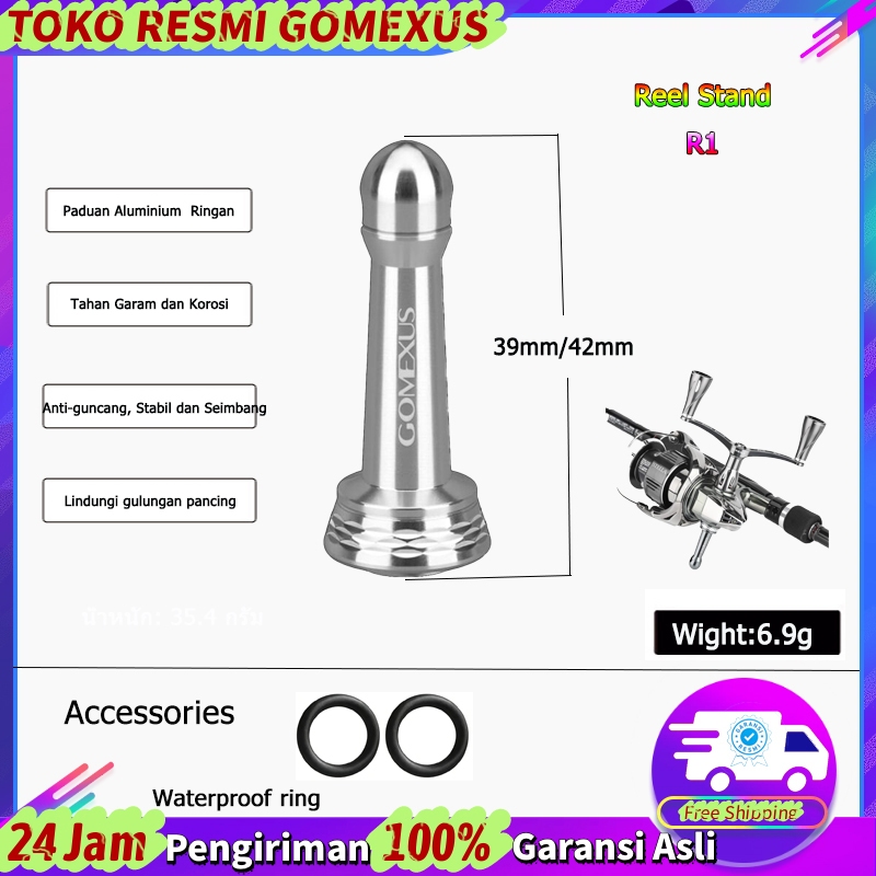 Gomexus Stand Reel 39/42mm Untuk Shimano Ryobi 1000-6000 Langsung Sesuai Deskripsi R1