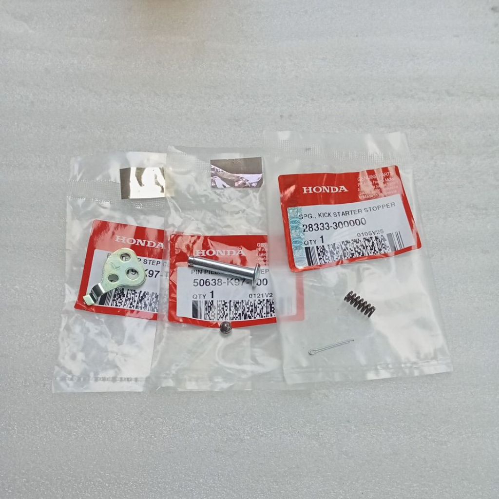 Plat Foot step Belakang PCX 150 Original Mix