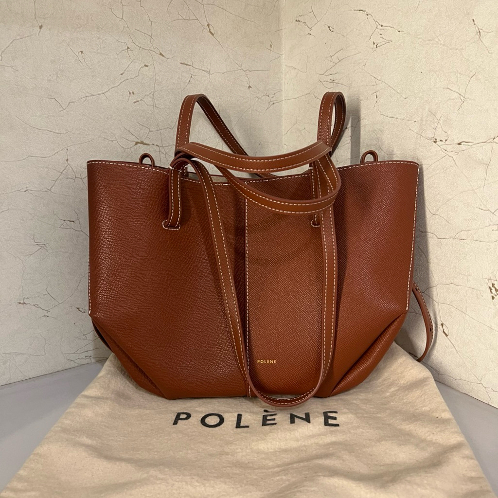 Polene Cyme Mini Cognac