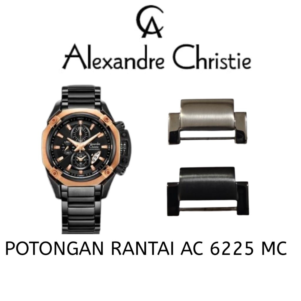 potongan rantai Alexandre Christie original 6225MC