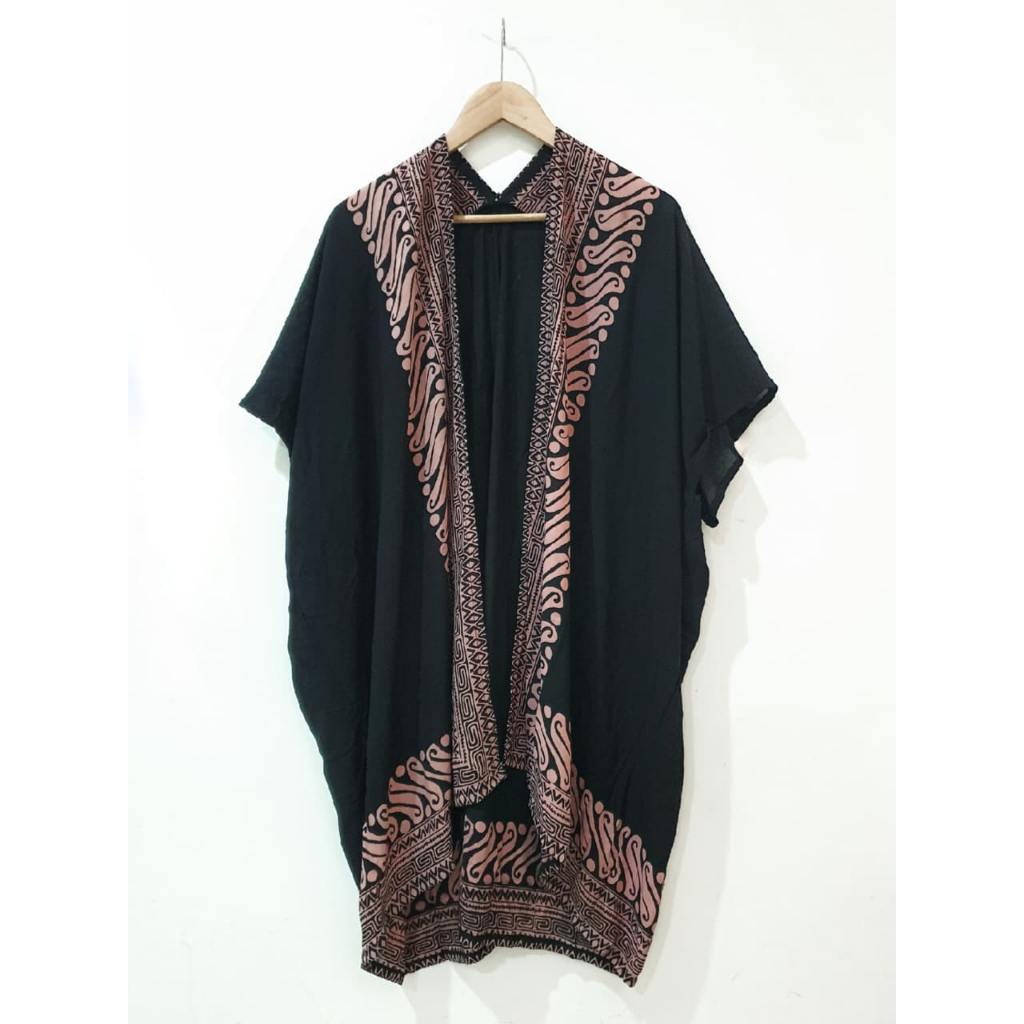 OUTER BATIK WANITA OUTER DELUXE OUTER BATIK MODERN OUTER OVERSIZE OUTER MURAH OUTER PANJANG TANGGUNG