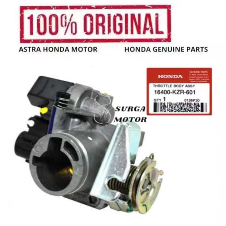 Throttle Throt Body Assy Motor Honda Vario 125 FI 2013 2014 2015 16400KZR601 16400-KZR-601 ori origi