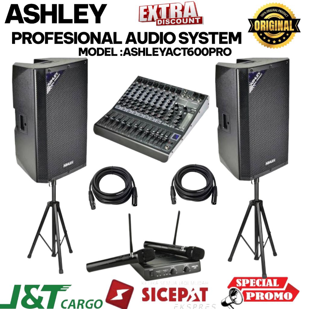 Speaker aktif Ashley Act600 Pro Ashley speaker aktif Ashley 15 inch