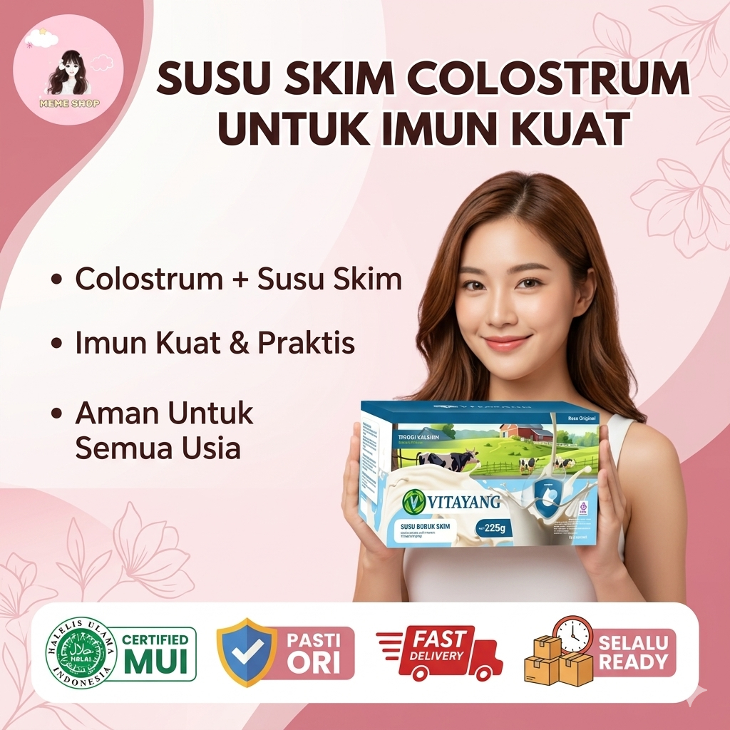 Susu Bubuk Colostrum Vitayang KK Indonesia (2x15 sachets @15gr)