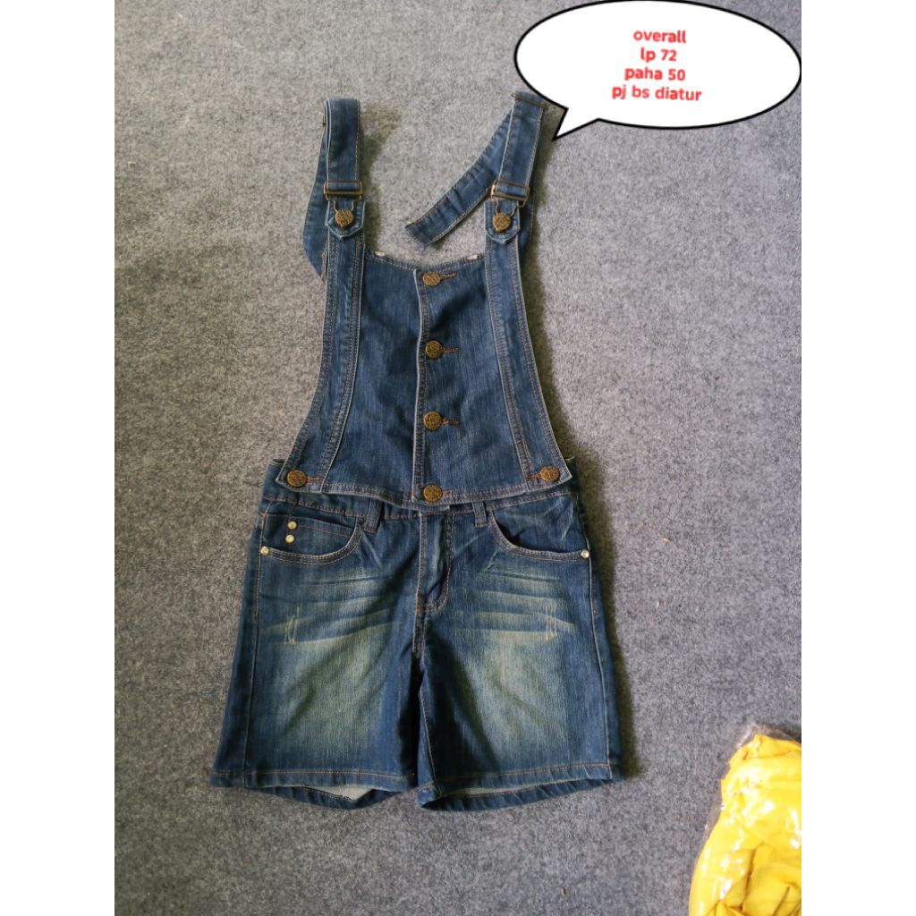 preloved overall