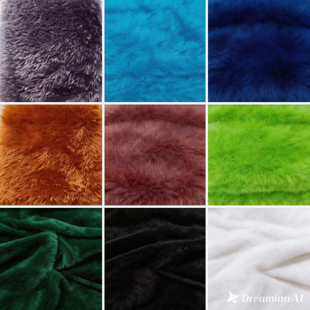 KAIN BULU RASFUR METERAN PANJANG ( 50 CM X 180 CM ) KUALITAS PREMIUM