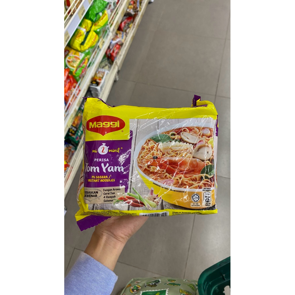 Mie Maggi Malaysia / Instant Noodle Malaysia. Mie Maggi Produk Malaysia