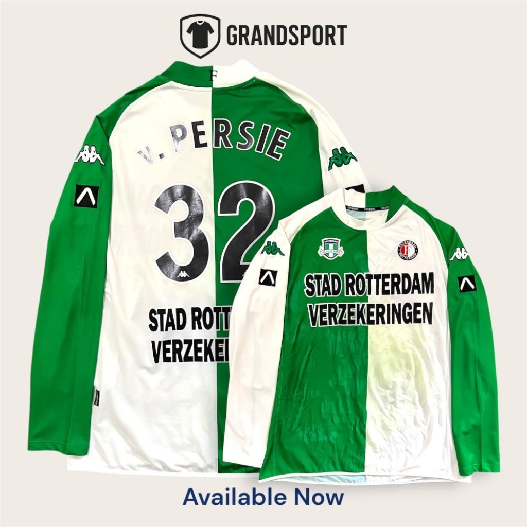 Original Feyenoord Rotterdam 2003/04 Away Long Sleeve