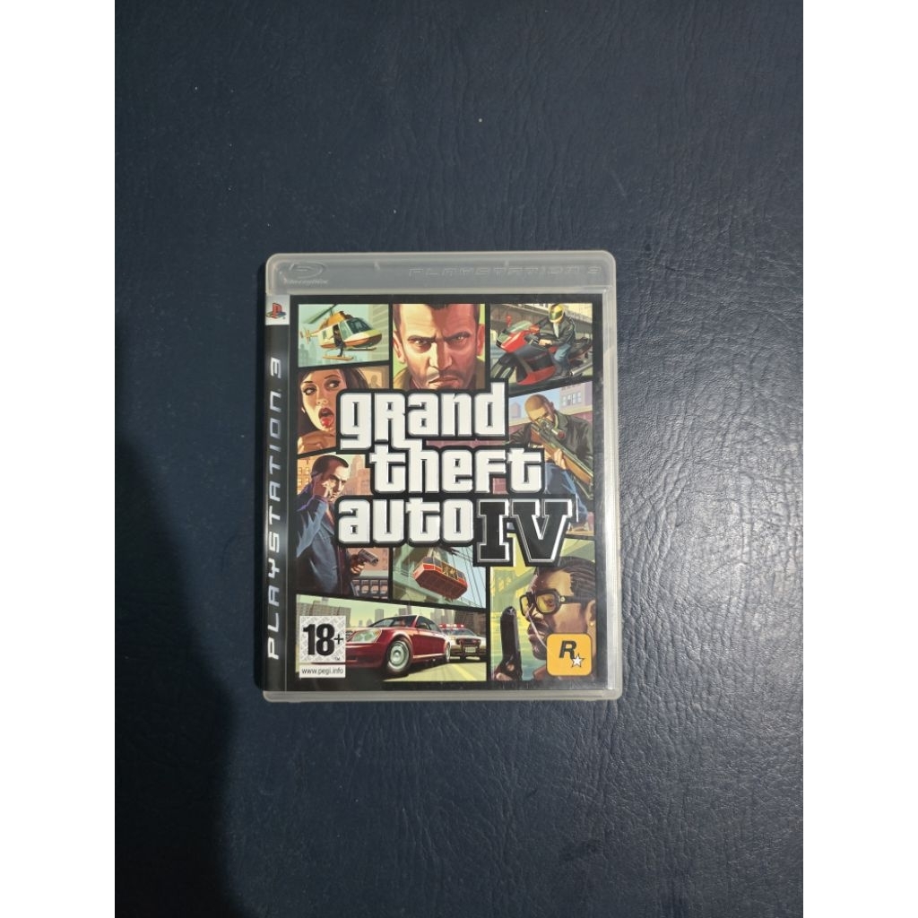 BD Kaset Game PS3 Grand Theft Auto IV GTA 4