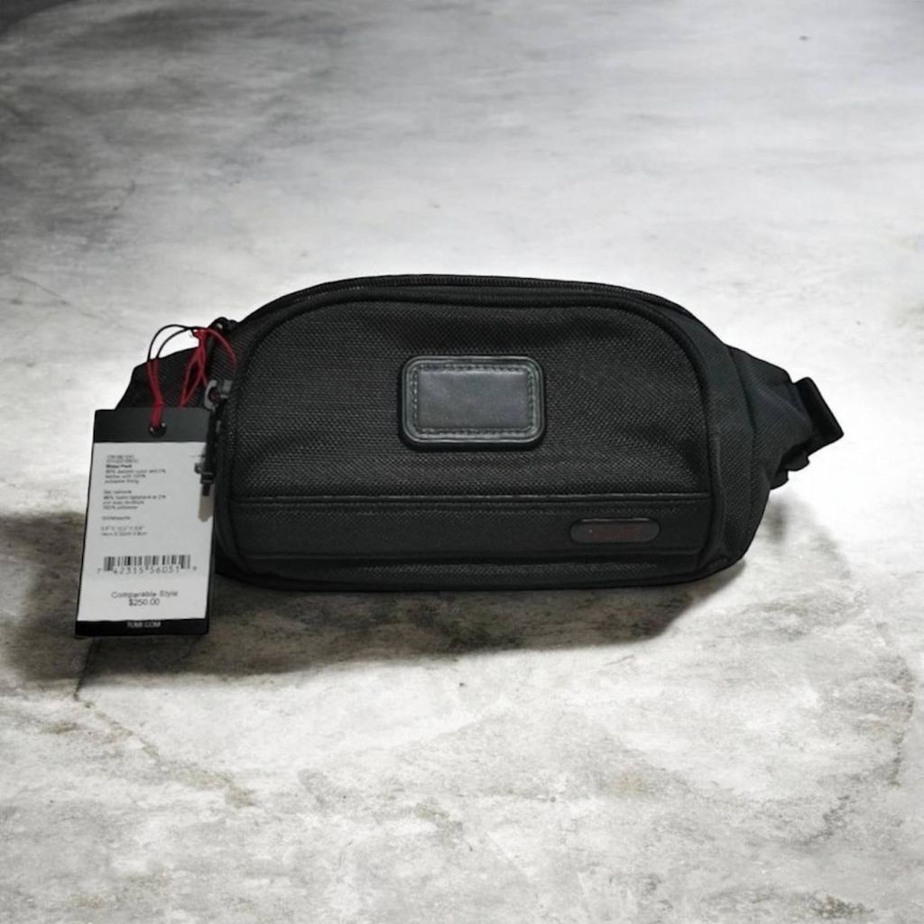 Ready Tumi Waist Pack / BumbagCanvas Black