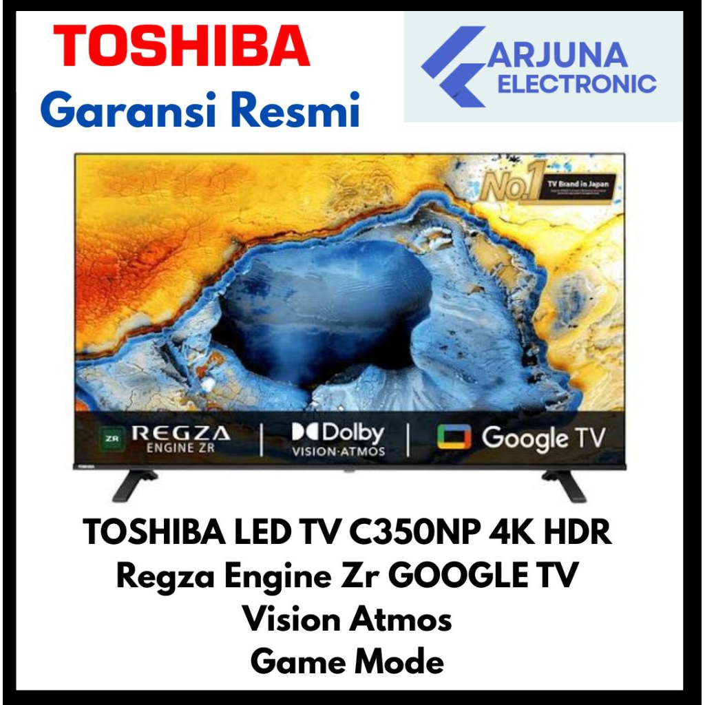 TOSHIBA 43C350NP / 43C350 4K GOOGLE TV 43 inch