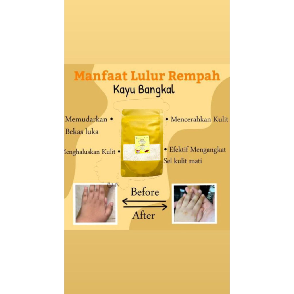 [100% Asli] LULUR BANGKAL LULUR KAYU BANGKAL LULUR PEMUTIH BADAN